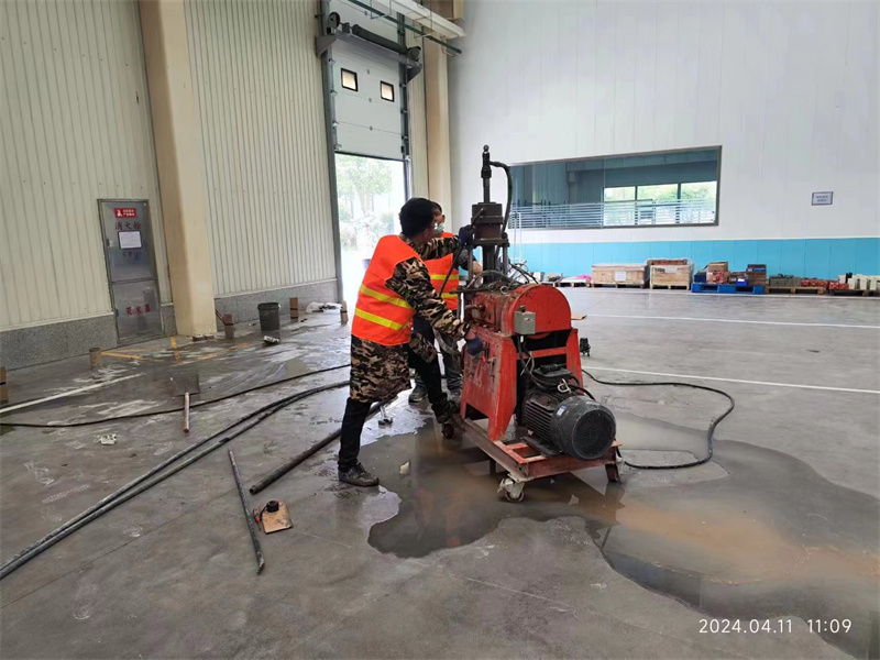 肇庆厂房地面下沉塌陷注浆加固施工